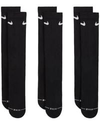 Nike - Everyday Elevated Socks (Set Of Three) - Lyst