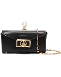 Lanvin - Logo-Plaque Mini Bag - Lyst