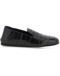 Giuseppe Zanotti - Rupert 10 Glossy Eel-Skin Loafers - Lyst