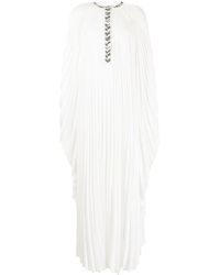 SemSem - Crystal-embellished Plissé Dress - Lyst