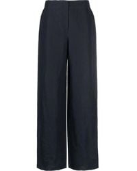 Giorgio Armani - Hose Mit Weitem Bein - Lyst