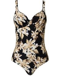 Twinset - Floral-Print Swimsuit - Lyst