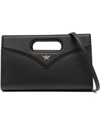 MCM - Small Diamond Leather Tote Bag - Lyst