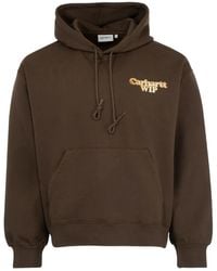 Carhartt - Felpa Con Cappuccio - Lyst