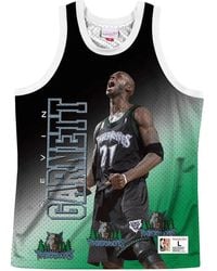 Mitchell & Ness - X Nba Timberwolves Kevin Garnett Behind The Back Jersey - Lyst