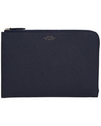Smythson - Pouch Slim - Lyst