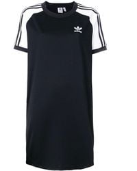 adidas - Originals Adicolour 3-stripe Raglan Dress - Lyst