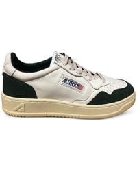 Autry - Medalist Low Logo-Detail Sneakers - Lyst