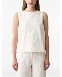 Pedro Del Hierro Madrid - Haut Frangé À Broderies - Lyst