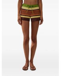 Faithfull the Brand - Miel Striped Drawstring Shorts - Lyst
