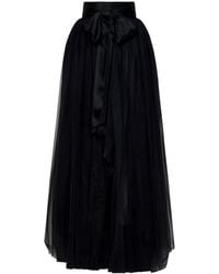 ROOM76 - Tulle-Overlay Maxi Skirt - Lyst