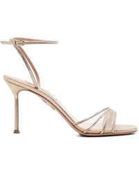 Aquazzura - Sandales Dream Girl À Ornements En Cristal - Lyst