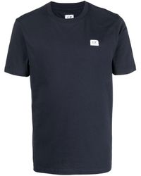 C.P. Company - Logo-patch Short-sleeved T-shirt - Lyst