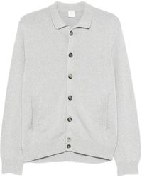 Eleventy - Button Pocket Cardigan - Lyst