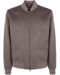 MC2 Saint Barth - Zip-Up Wool Bomber Jacket - Lyst