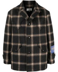 Maison Margiela - X Pendleton manteau en laine à carreaux - Lyst