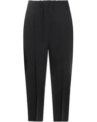 Issey Miyake - Plooibroek Met Toelopende Pijpen - Lyst