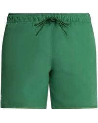 Lacoste - Embroidered-Logo Swim Shorts - Lyst