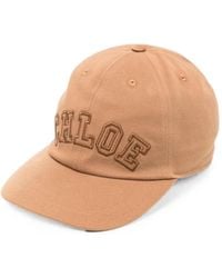 Chloé - Logo-Embroidered Baseball Cap - Lyst