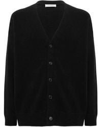 Laneus - Button-Up Knitted Cardigan - Lyst