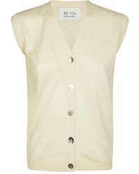 Be You - Cardigan Mit V-Ausschnitt - Lyst