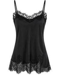 Gold Hawk - Lace-Trim Camisole Top - Lyst