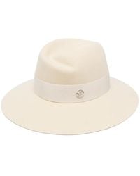 Maison Michel - Virginie Wool Felt Fedora Hat - Lyst