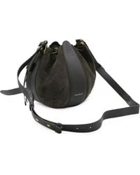 Coccinelle - Suede-Panelled Shoulder Bag - Lyst