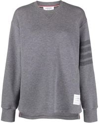 Thom Browne - Stripe-Detail Knit Jumper - Lyst