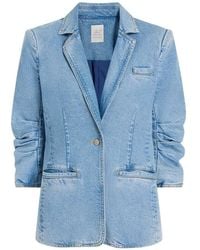 Cinq À Sept - Khloe Denim Blazer - Lyst