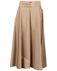Marella - Maxi-Rok Met Ceintuur - Lyst