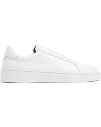 Magnanni - Leather Low-Top Sneakers - Lyst