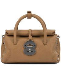 Zanellato - Small Dotta Studded Leather Tote Bag - Lyst