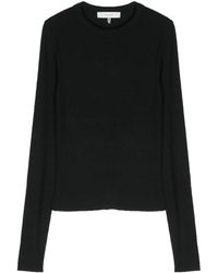 FRAME - Sweatshirt mit rundem Ausschnitt - Lyst