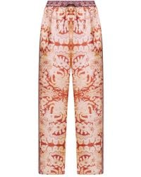 Pierre Louis Mascia - Paisley-Print Drawstring-Waist Trousers - Lyst