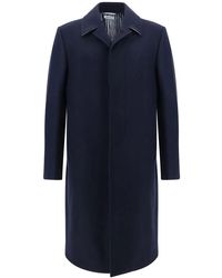 Thom Browne - Melton Wool Coat - Lyst