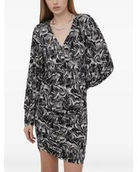 Gestuz - V-Neck Mini Dress - Lyst