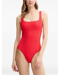 Rip Curl - Premium Surf Ribbed-Knit Swimsuit - Lyst