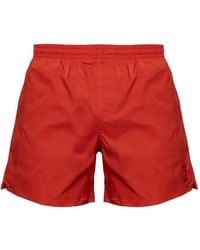 Balmain - Logo-Detail Swim Shorts - Lyst