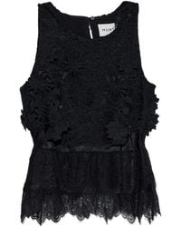 Munthe - Blouse À Dentelle Fleurie - Lyst