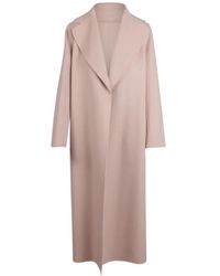 Max Mara - Manteau À Revers Crantés - Lyst