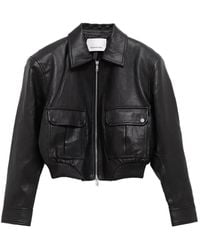 Frankie Shop - Val Faux Leather Jacket - Lyst
