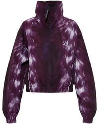 Balenciaga - Tie-Dye Wide-Collar Jacket - Lyst