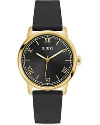 Guess - Tone Analog Watch - Lyst