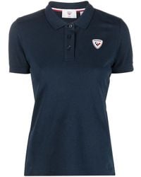 Rossignol - Logo-Applique Polo Shirt - Lyst