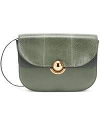 Furla - Mini Sfera Snake-Effect Leather Tote Bag - Lyst