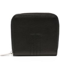 Rick Owens - Tonal-stitching Leather Wallet - Lyst