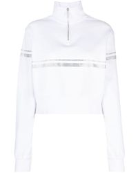 Gcds - Logo-print Crystal-embellished Sweatshirt - Lyst