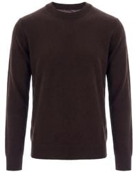 Paolo Pecora - Crew-Neck Knitted Sweater - Lyst
