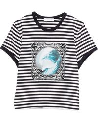 Rabanne - Gestreepte Top - Lyst